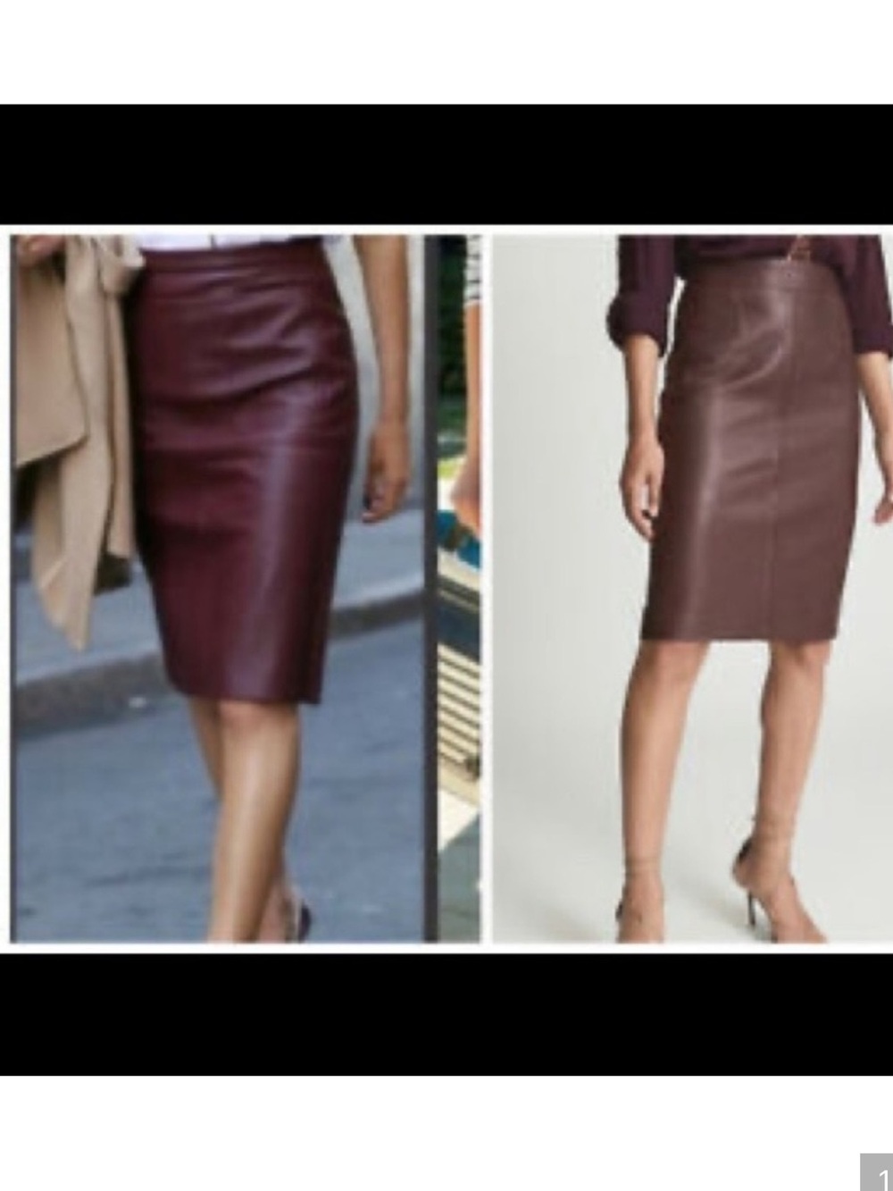 BCBGMaxAzria Natalie Y2K Pencil Skirt Port NWT
